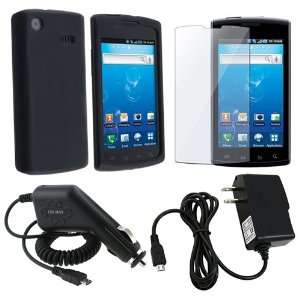  Home+Car Charger+Guard+Case For Samsung I897 Captivate 