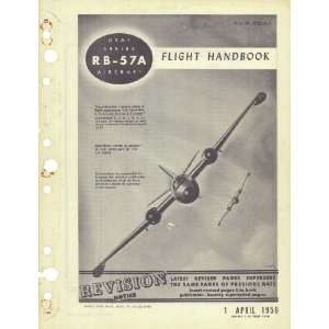   RB 57 A Canberra Aircraft Flight Manual   1956 Glenn Martin Books