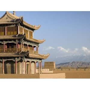 Six Hundred Year Old Tower, Jiayuguan Fort, Jiayuguan, Gansu, China 