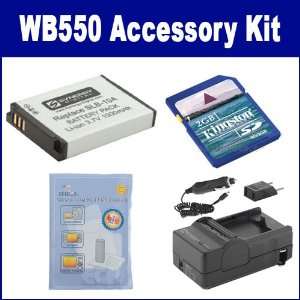  Samsung WB550 Digital Camera Accessory Kit includes 