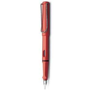  Lamy Safari Red Fountain Pen Fine nib, 016F Office 