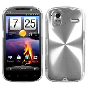   Phone Protector Cover Case for HTC AMAZE 4G T Mobile SILVER  