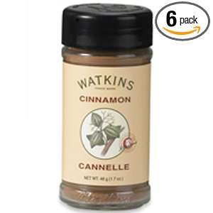 Watkins Cinnamon, 2 Ounce (Pack of 6) Grocery & Gourmet Food