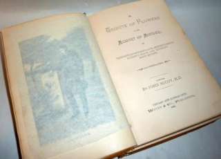 Antique 1885 Book – A Tribute of Flowers to the Memory of Mother 