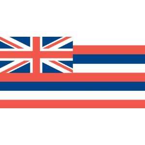 Hawaii State Flag Car Magnet