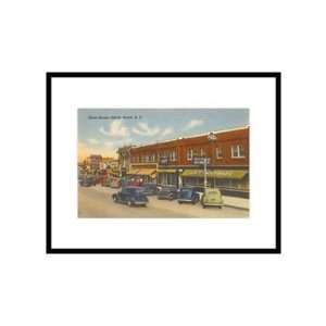 Street Scene, Myrtle Beach, South Carolina Places Pre Matted Poster 