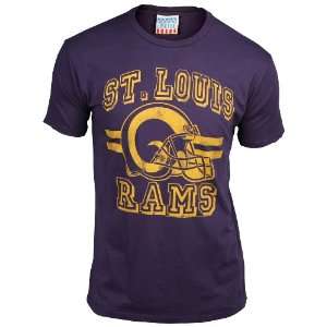    St. Louis Rams Mens Retro Vintage T Shirt