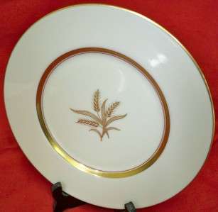 Vintage Lenox Westfield Salad Plate Wheat Disc 1940 EUC  