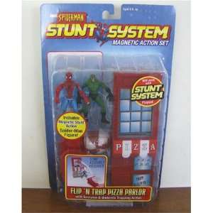   System Magnetic Action Set  Flip n Trap Pizza Parlor Toys & Games