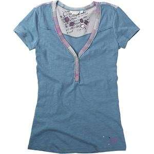  Fox Racing Womens All Access Top   X Large/Barley Blue 