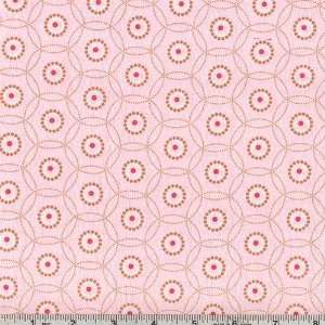   Dewberry Sunburst Pink Fabric By The Yard joel_dewberry Arts, Crafts
