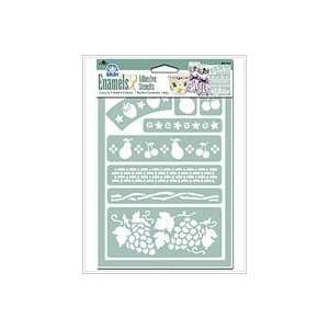  Fruit Adhesive Stencils Arts, Crafts & Sewing