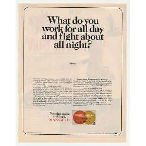   Charge Work All Day Fight All Night Money Print Ad