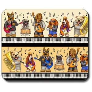  Musical Dogs   Mouse Pad Electronics