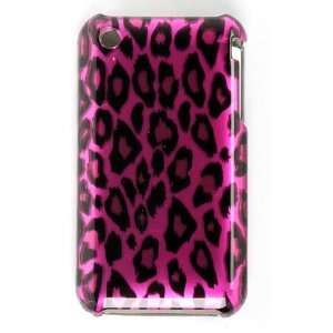   Apple iPhone 3G, 3GS 3G S   Cool Safari Hot Pink Leopard Print Cell