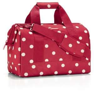  Ruby Red Polka Dot Reisenthel All Rounder Duffel Bag M 
