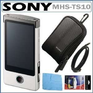  Sony MHS TS10 1080p HD 4GB Bloggie Touch Camera in Silver 
