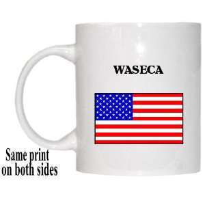  US Flag   Waseca, Minnesota (MN) Mug 