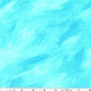  44 Wide FUNdamentals Ditto Dots Aqua Fabric By The Yard 