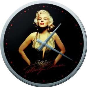  Marilyn Monroe Gold Dress wall clock