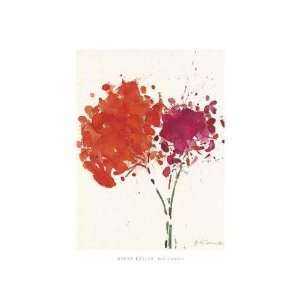 Red Flowers Poster Print