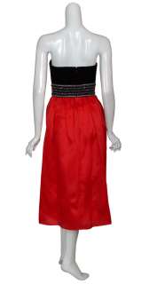 Fabulous BADGLEY MISCHKA Velvet Bead Silk Evening Dress 10 NEW  