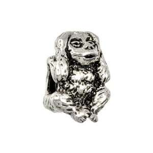 IMPPAC ape who want not hear something, 925 Sterling Silver, for 