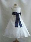 NEW IVORY DARK/ NAVY BLUE WEDDI