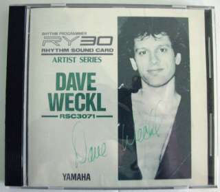 Yamaha RY30 ROM Waveform Card Dave Weckl, also for SY77 TG55 RM50 SY85 