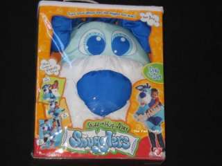 NEW Snugglers DIDO THE DOG Blue Puppy Pillow Snuggler  