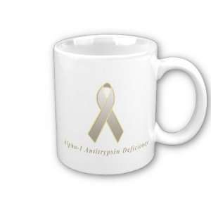  Alpha 1 Antitrypsin Deficiency Awareness Ribbon Coffee Mug 