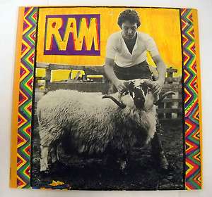   Paul And Linda McCartney 33 Speed LP Record Rock and Roll Album  