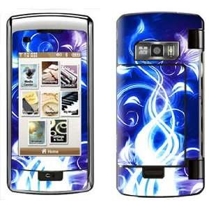  Blue Electric Skin for LG enV Touch NV Touch VX11000 Phone 