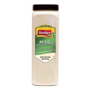 Durkee Monosodium Glutamate, 27 Ounce Grocery & Gourmet Food