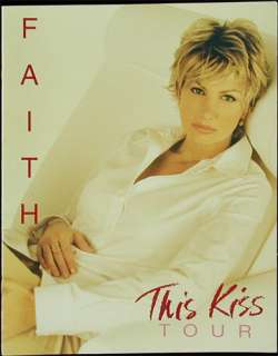 Faith Hill This Kiss 1999 Tour Program  