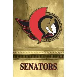  Ottowa Senators NHL Logo Poster