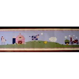 Kidsline Country Side Wall Paper Border Baby