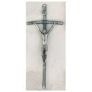  10 All Metal Papal Wall Crucifix Decoration New Gift 