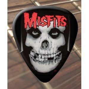  Misfits Skull Guitar Picks x 5 Medium Musical Instruments