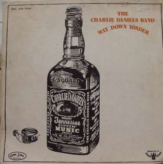 THE CHARLIE DANIELS BAND way down yonder LP VG+ KSBS 2076 Vinyl 1974 