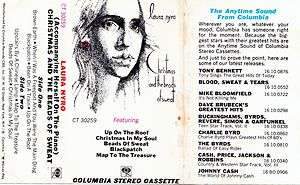 Christmas & Beads Of Sweat   Laura Nyro (Casette 197?, Columbia) in 