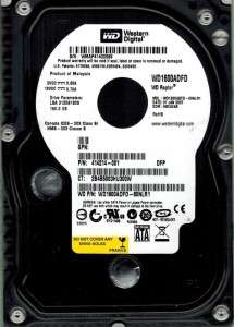 WESTERN DIGITAL 160GB WD1600ADFD 60NLR1 DCM HBCA2AB RAPTOR SATA 