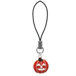  Jack OLantern with Cutout Eyes Cell Phone Charm [Jewelry 