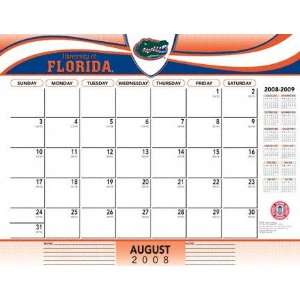  Florida Gators 2008 2009 22 x 17 Academic Desk Calendar 