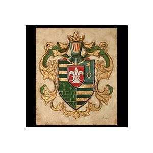   Realist Painting   Coat of Arms   Fleur de Lys