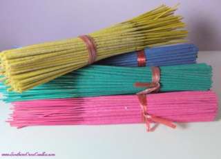 Unscented Incense Sticks Natural Making 500 Wicca Lot  