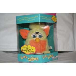  FURBY BABIES PINK W/WHITE TUMMY, YELLOW MOHAWK AND PINK 