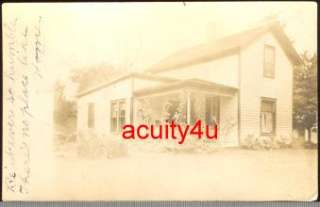 Cortland Ohio Residence c1907 Real Photo  