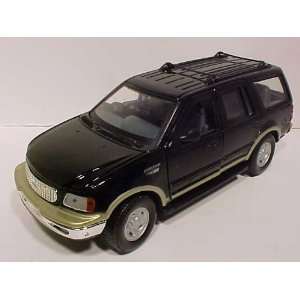  2000 FORD EXPEDITION XLT Black Diecast Motormax Toys 