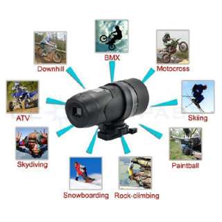 Water Resistant Video Action Camera Sports Helmet Cam  